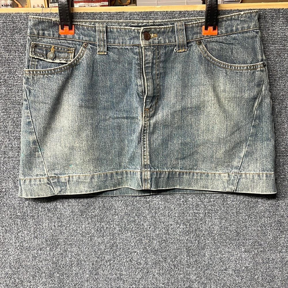 AE Jean skirt